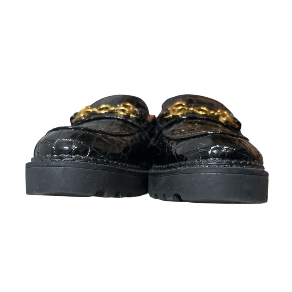Circus NY By Sam‎ Edelman Deana Croc Embossed Chunky Lug Sole Loafers Size 6 - Picture 8 of 11